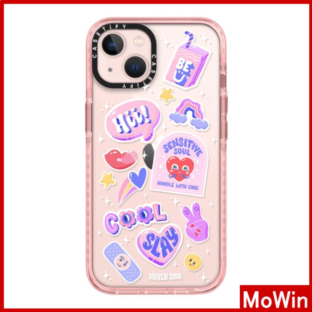 Ốp Điện Thoại Silicone Mềm Trong Suốt Vỏ Dày Chống Sốc In Chữ Tiếng Anh Cho compatible for iPhone 13 Pro Max iPhone 12 Pro Max iPhone 11 iPhone 7 Plus