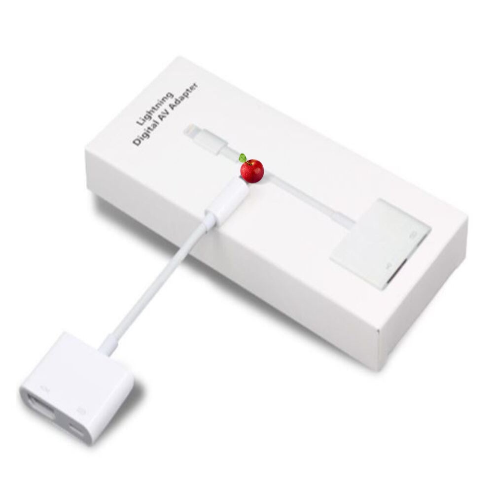 Cáp chuyển to HDMI cho ip,máy tính bảng táo chất lượng cao 1080P,HDMI cho ip,sang HDMI