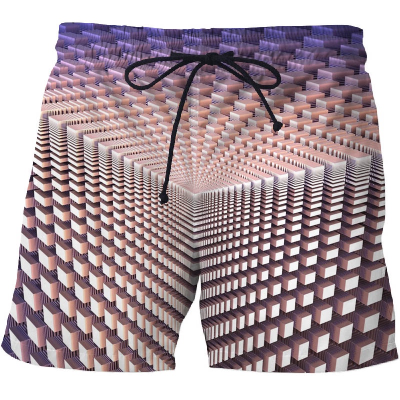 New Summer Beach Men Women Shorts 3D Printed Joker Fashion Casual Quick Dry Board Shorts Mens Swimming Short Pants