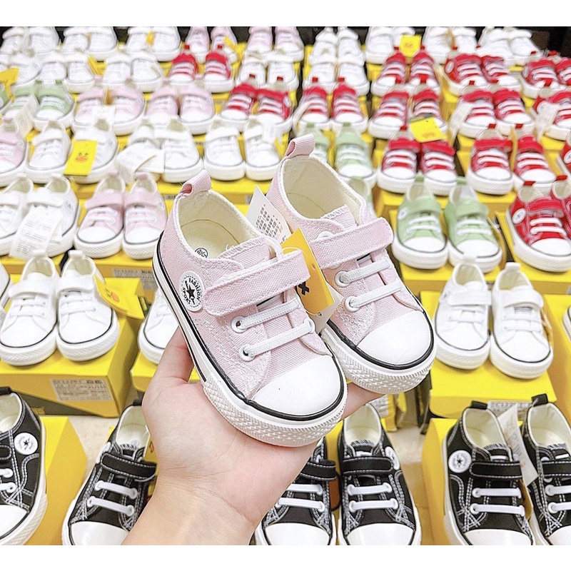 Giày converse quai dán cho bé trai và bé gái(CT)