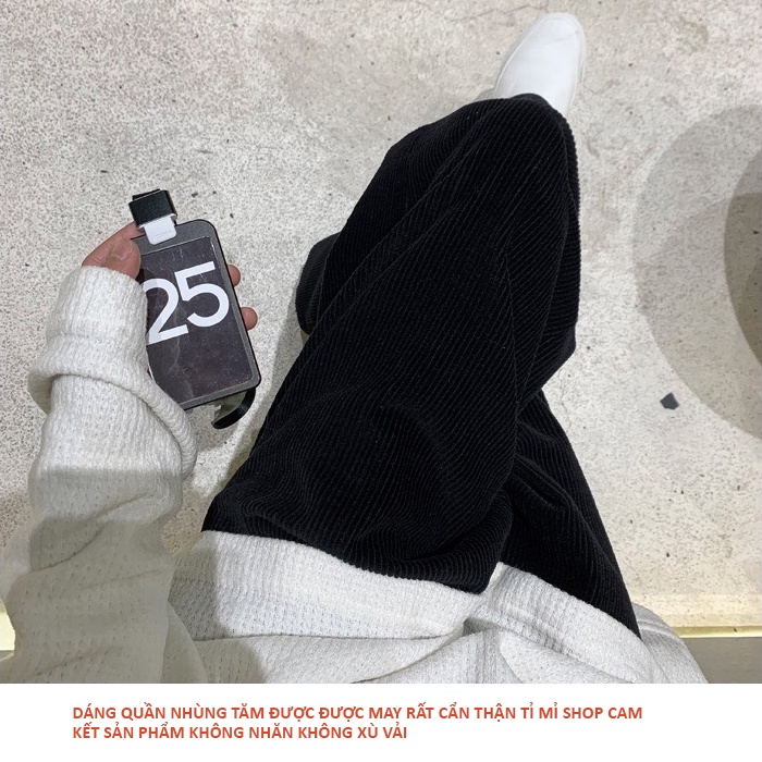 Quần jogger nam nhung tăm NPV 4 màu cao cấp , quần nam jogger phong cách trẻ trung năng động