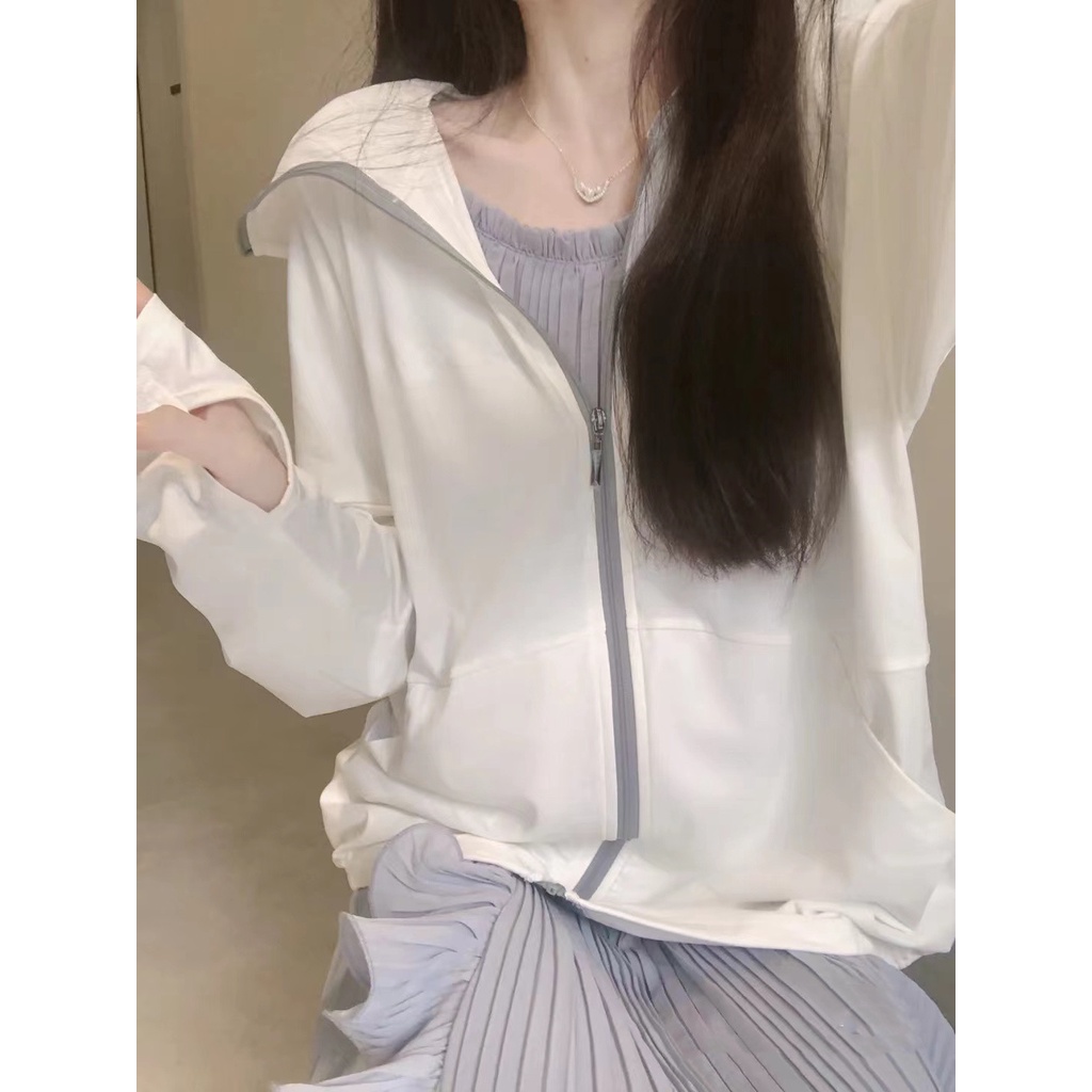 Áo Khoác Chống Nắng Phong Cách Hàn Quốc Thời Trang Cho Nữ