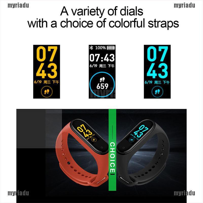 Vòng Đeo Tay Thông Minh M4 Chống Nước Màn Hình Oled Cao Cấp