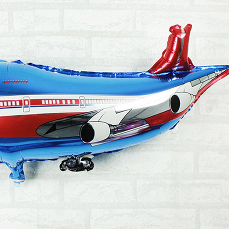 Bong bóng hình máy bay Airbus tráng nhôm cỡ lớn