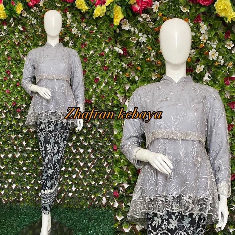 (Bản Ban Đầu)Thiếu Niên Áo Blouse Javanese Blouse Javanese Hiện Đại Có Ruy Băng Phong Cách Javanese Hiện Đại