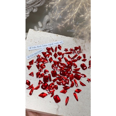 Set đá khối chân bằng mix ngẫu nhiên đủ  màu