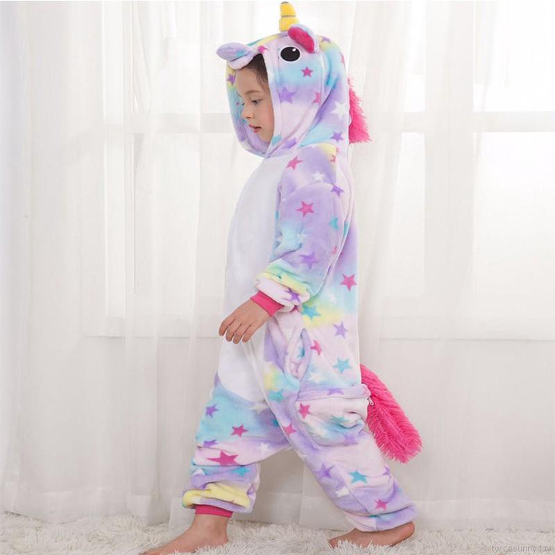 Bộ đồ Pijama dài tay in hình động vật dễ thương cho bé