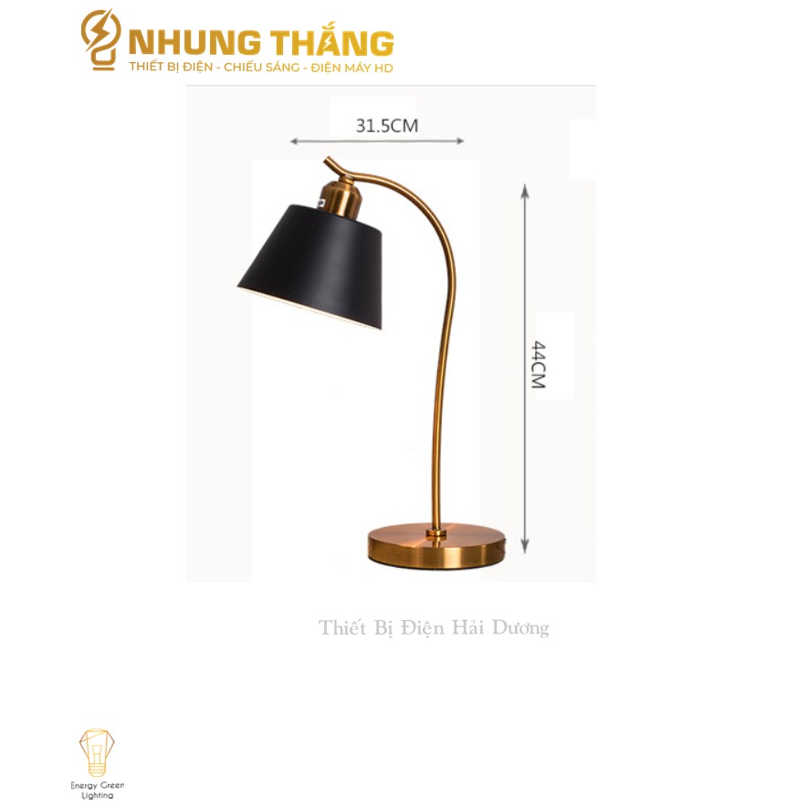 Đèn Bàn Học Đọc Sách, Làm Việc S3049 - Khung Kim Loại - Kiểu Dáng Sang Trọng - Tặng Kèm Bóng Led - Bảo Hành 12 Tháng