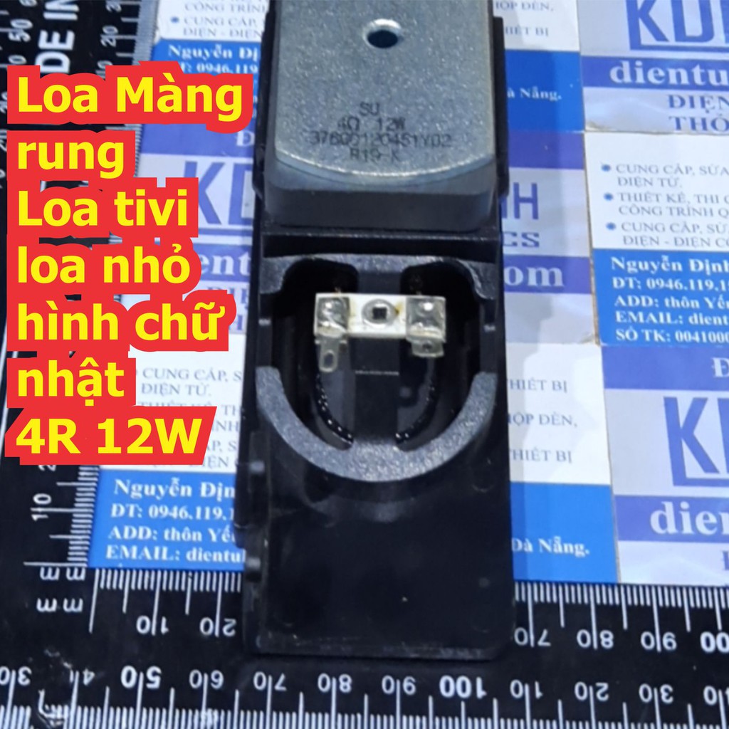 Loa Màng rung Loa tivi loa nhỏ hình chữ nhật 4R 12W kde6787
