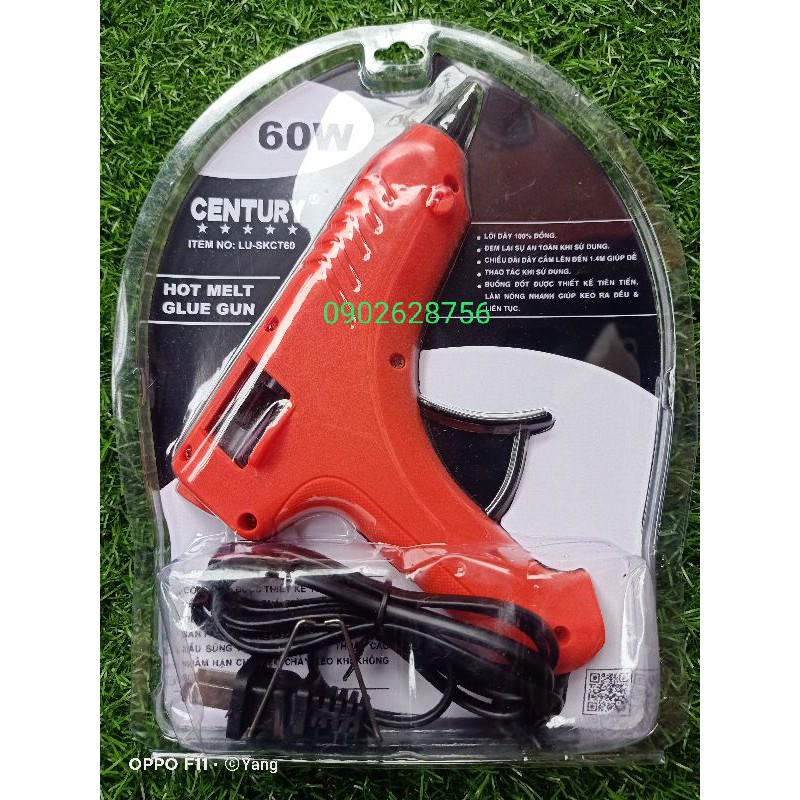 Súng bắn Keo Nến Nhiệt Keo điện Century 60w chính hãng