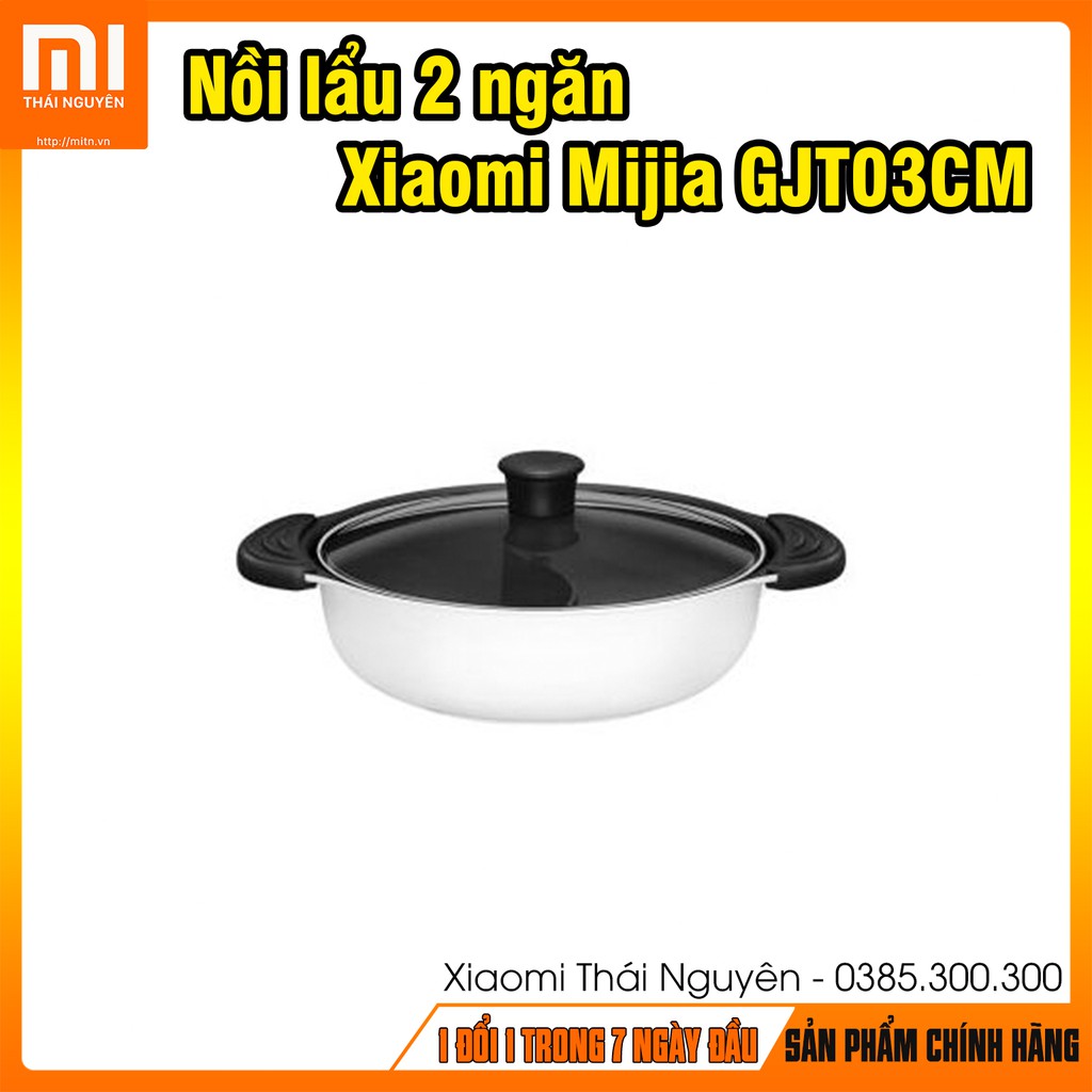 Nồi lẩu 2 ngăn Xiaomi Mijia GJT03CM Chính hãng mới 100%