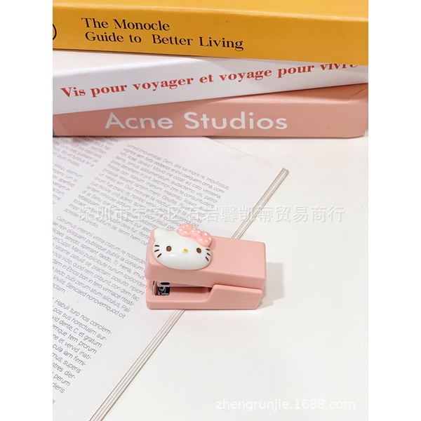Dụng cụ bấm ghim mini Kitty xinh xắn