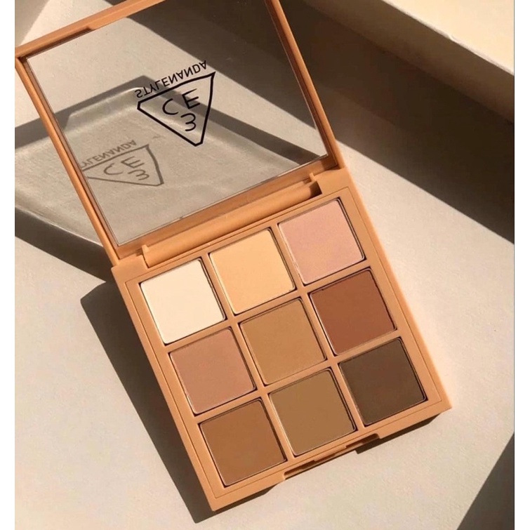 Bảng phấn mắt 9 ô 3ce Multi Eye Color Palette màu Smoother