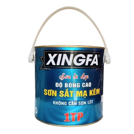 SƠN SẮT MẠ KẼM 1K - 1 Thành phần [2.7Kg/Lon], XINGFA