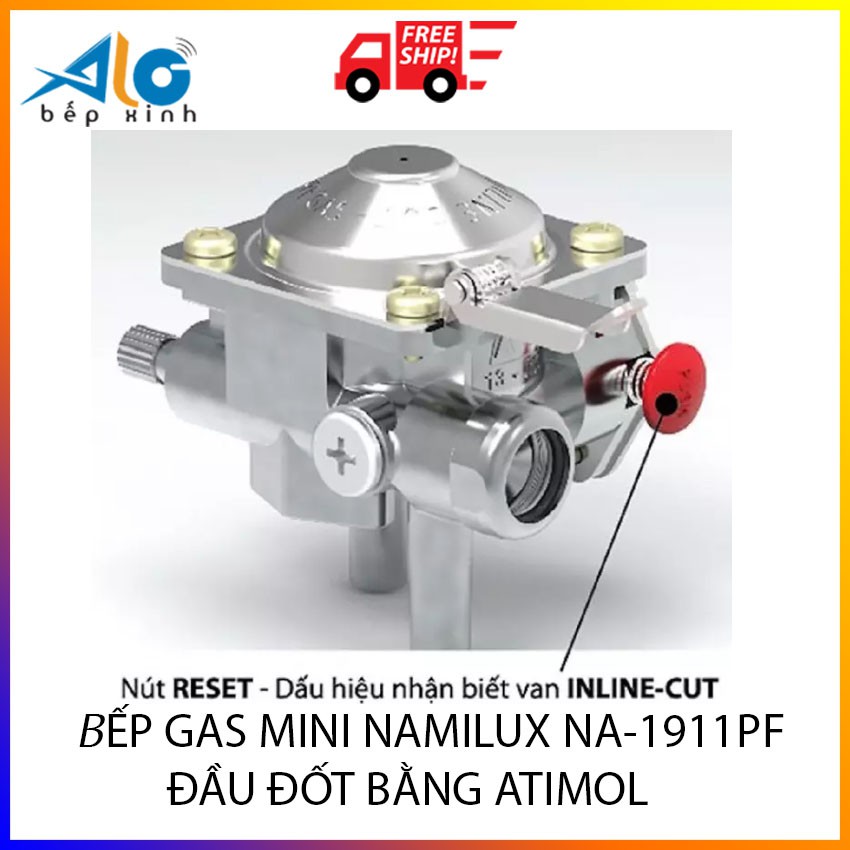 Bếp Ga Mini Chống Nổ Namilux PL-1911PF / PL1911PF - CHỐNG CHÁY NỔ - BH 6 tháng - Alo Bếp Xinh | BigBuy360 - bigbuy360.vn