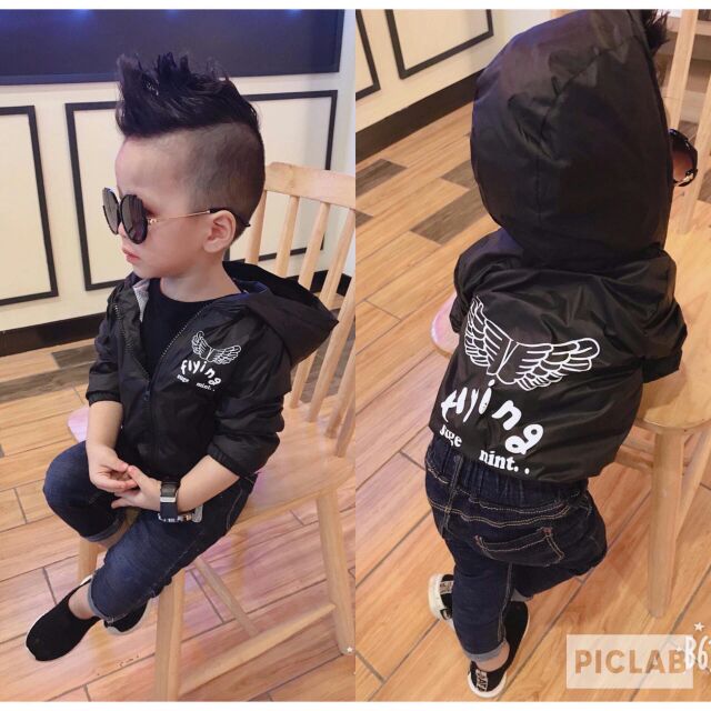 Com bo 2 Áo gió 2 lớp cho bé trai bé gái