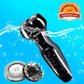 Dao cạo râu điện - Hàng hiệu Philips S301 (máy cạo râu) - Thiết kế đẹp, Lưỡi Titan êm ái, Hàng xịn Nhập khẩu - 0008