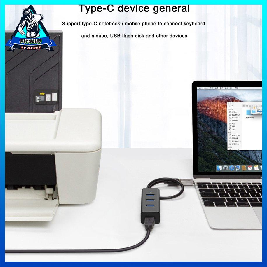 30 cm Bộ chia USB 2.0 4 cổng Mở rộng tốc độ cao bị trễ Bốn bộ chuyển đổi USB [8/5]