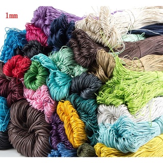 Dây sáp cói, sáp bông size 1mm có 20 màu đan vòng tay, vòng dreamcatcher. Bó 10m