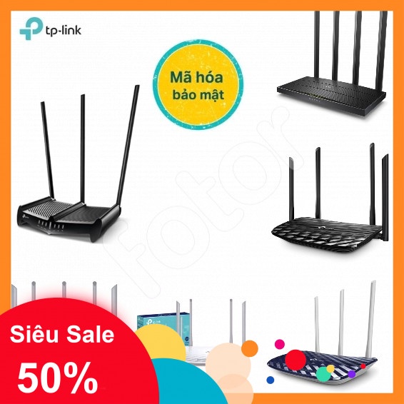 BỘ PHÁT WIFI TP-LINK ARCHER C20,C50, C60, C6, C80, C58HP ( BĂNG TẦNG KÉP) [SALE]