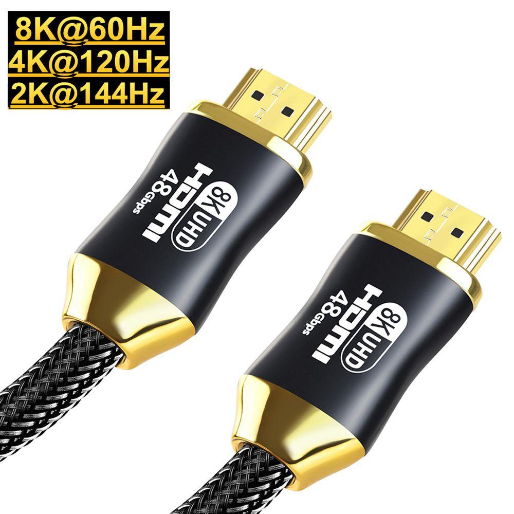 Dây Cáp HDMI 48Gbps 1m / 1.5m / 3m / 5m Cho PS5 PS4