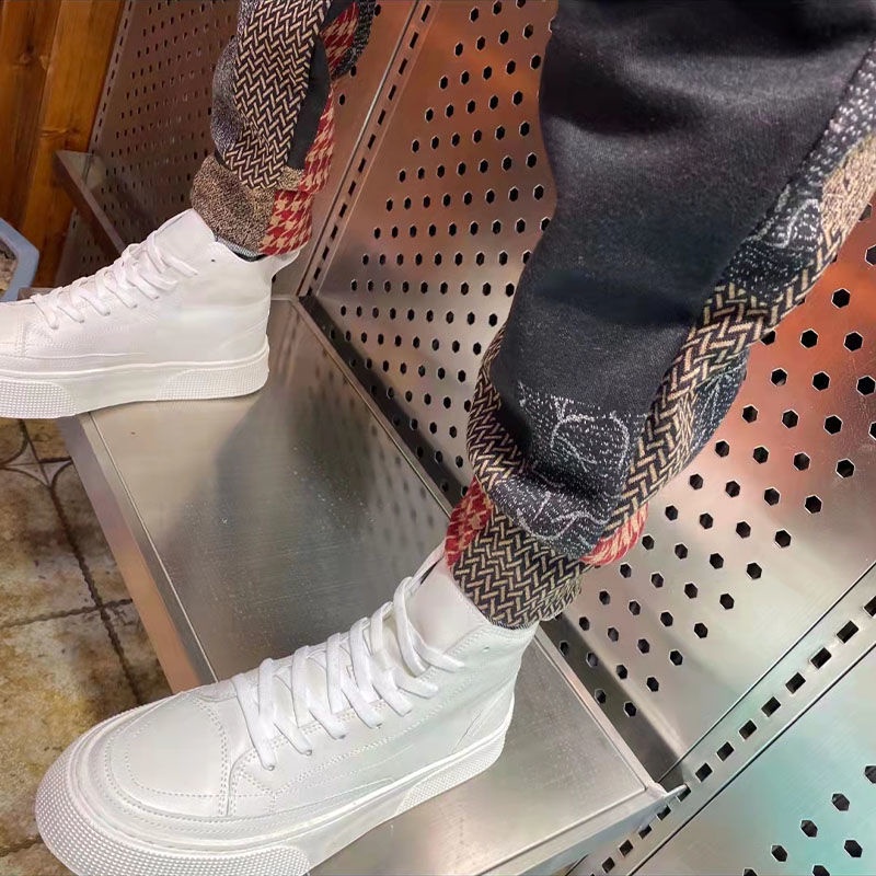 Quần Len Kẻ Sọc Caro Thời Trang Đơn Giản Cho Nam