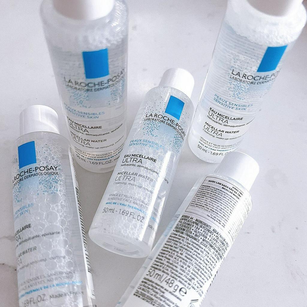 Nước Tẩy Trang La Roche Posay Giàu Khoáng Dành Cho Da Dầu Nhạy Cảm Micellar Water Ultra 50ml