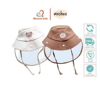 Mũ vành Mochee chắn giọt bắn cho bé - Monnie Kids