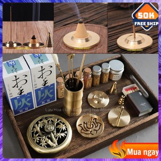Trầm hương [HÀNG CAO CẤP], dụng cụ đốt trầm hương, tạo hình chất liệu đồng nguyên chất - Nâng tầm chơi trầm 2