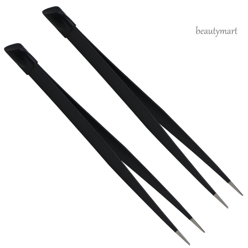 [Hàng mới về] Nhíp gắp hạt đính móng trang trí nghệ thuật thiết kế hai đầu bằng thép không gỉ