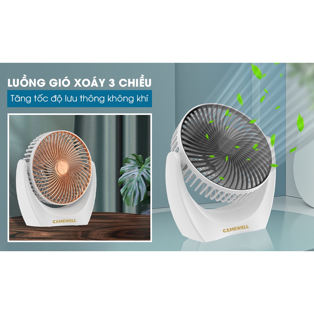 Quạt Tích Điện Mini - Quạt Gấp Gọn Cầm Tay