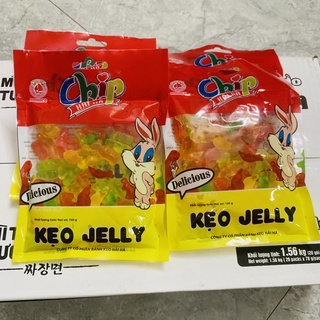 Kẹo Jelly Chip hình con cá Hải Hà loại túi 100g