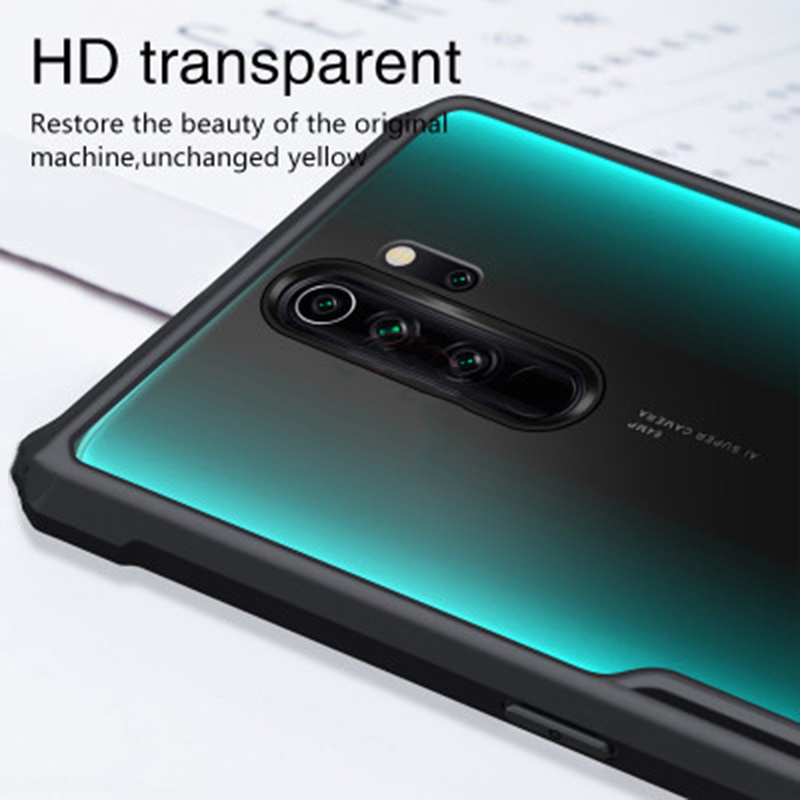 Ốp Lưng Trong Suốt Kiểu Dáng Quân Đội Cho Xiaomi Redmi K30 10x K20 Pro Redmi Note 9s Note 8 Note 9 Pro Max