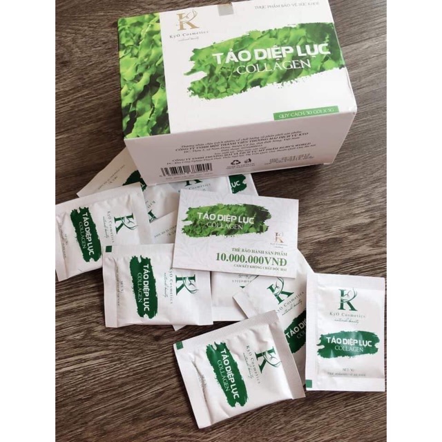 [ Chính hãng] Tảo diệp lục collagen + bình | BigBuy360 - bigbuy360.vn