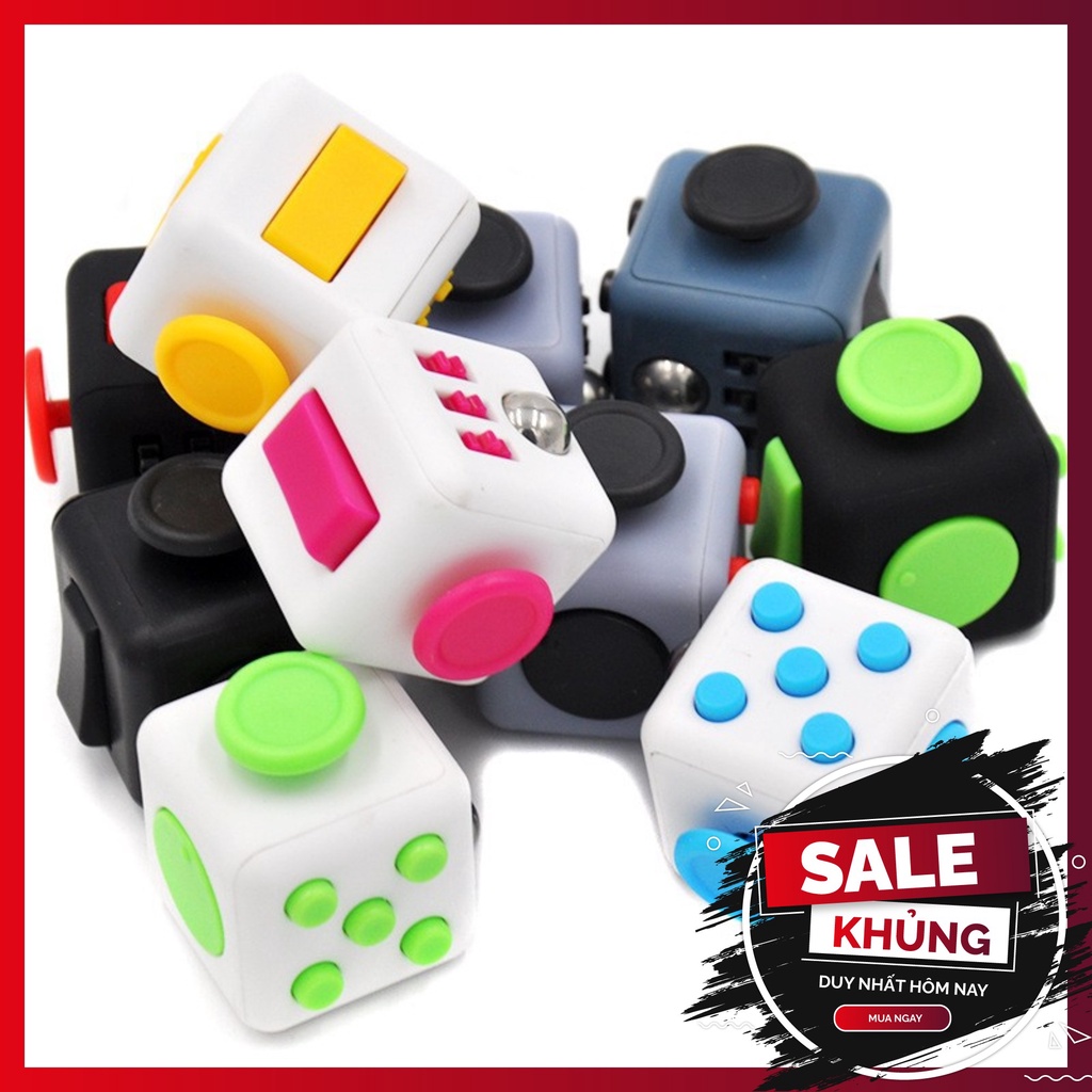 Khối Vuông Fidget Cube Thần Kỳ giúp giảm stress 3244