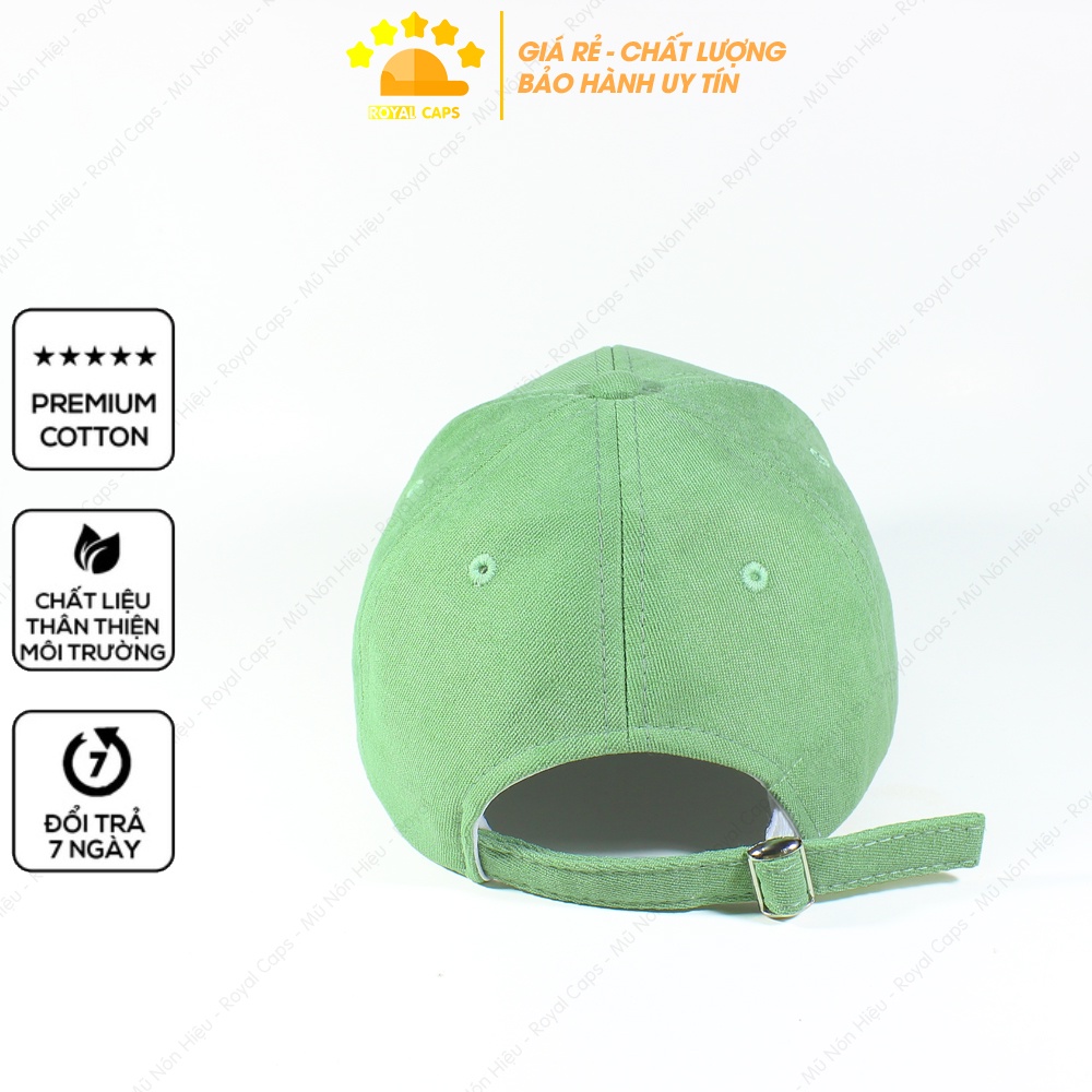 Mũ Lưỡi Trai Nón Lưỡi Trai Nam Nữ Nhung Mịn Hàn Quốc Thêu OFF Nón Kết - Royal Caps