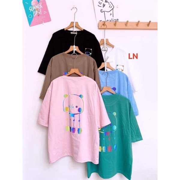 Áo phản quang mặt gấu chuông gió LN12