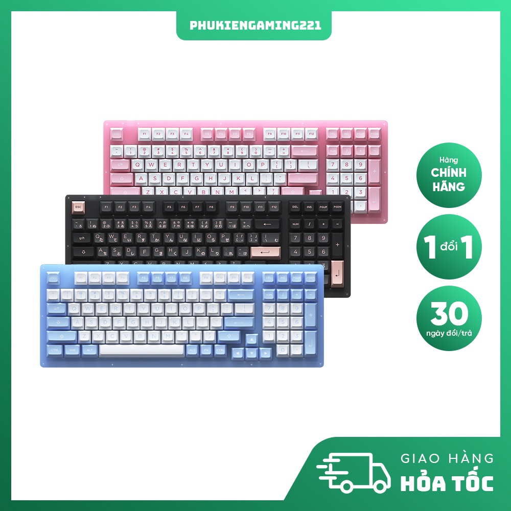 Bàn Phím Cơ Máy Tính Có Dây - AKKO ACR98 Blue / White / Black / Pink