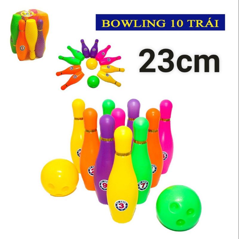 Đồ chơi ném bowling to 3 phân loại,  boling trẻ em vận động thể chât