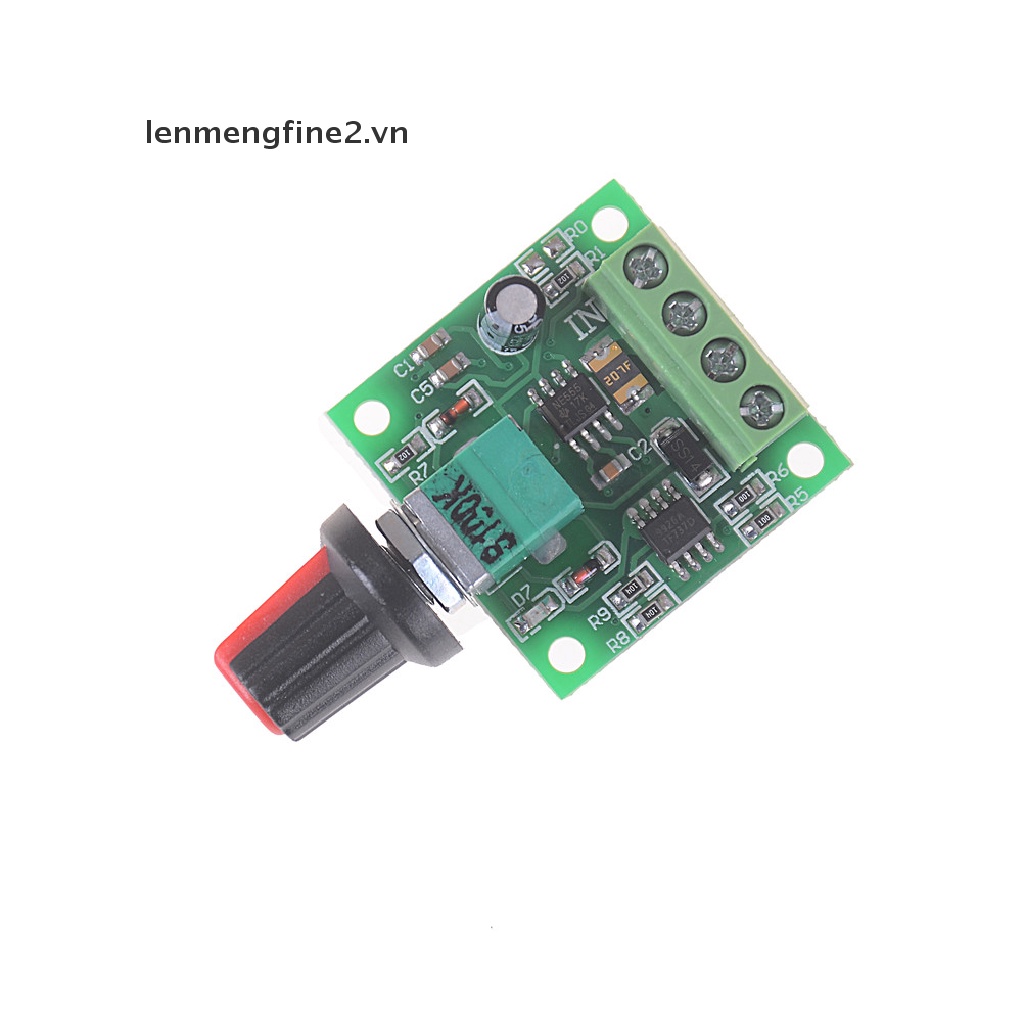 {FCC} 1.8V 3V 5V 6V 12V 2A Low Voltage Motor Speed Controller PWM 1803B M216 {lenmengfine2}