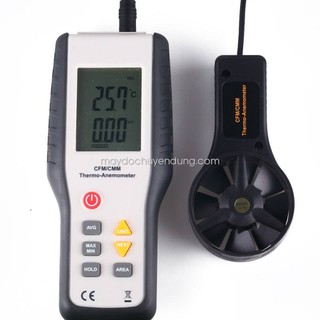Máy đo tốc độ, lưu lượng gió CFM / CMM HT-9819
