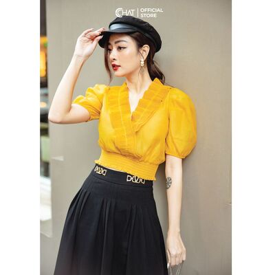 Chân váy ly bung tag cạp CCHAT | BigBuy360 - bigbuy360.vn