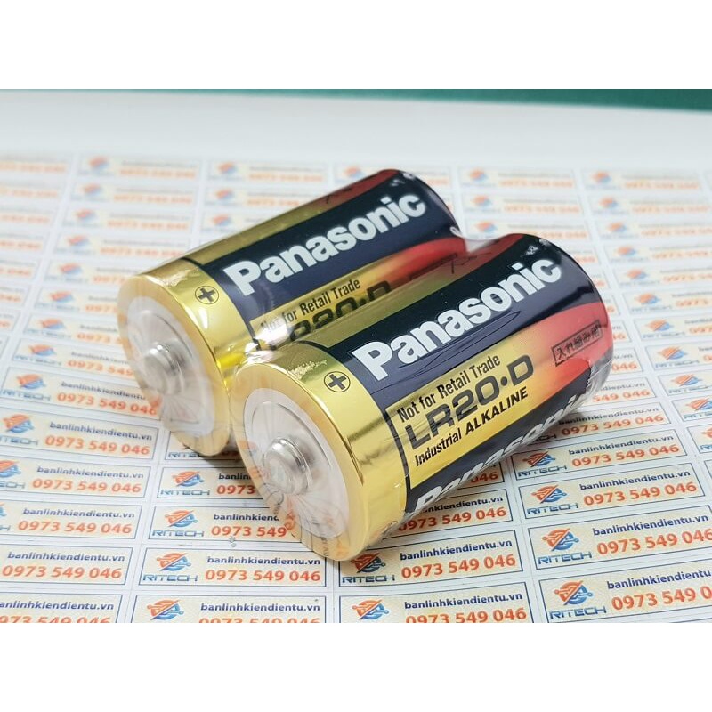 Cặp Pin LR20.D 1.5V A98L-0031-0005 Cho Máy CNC Fanuc ( Loại Sịn)