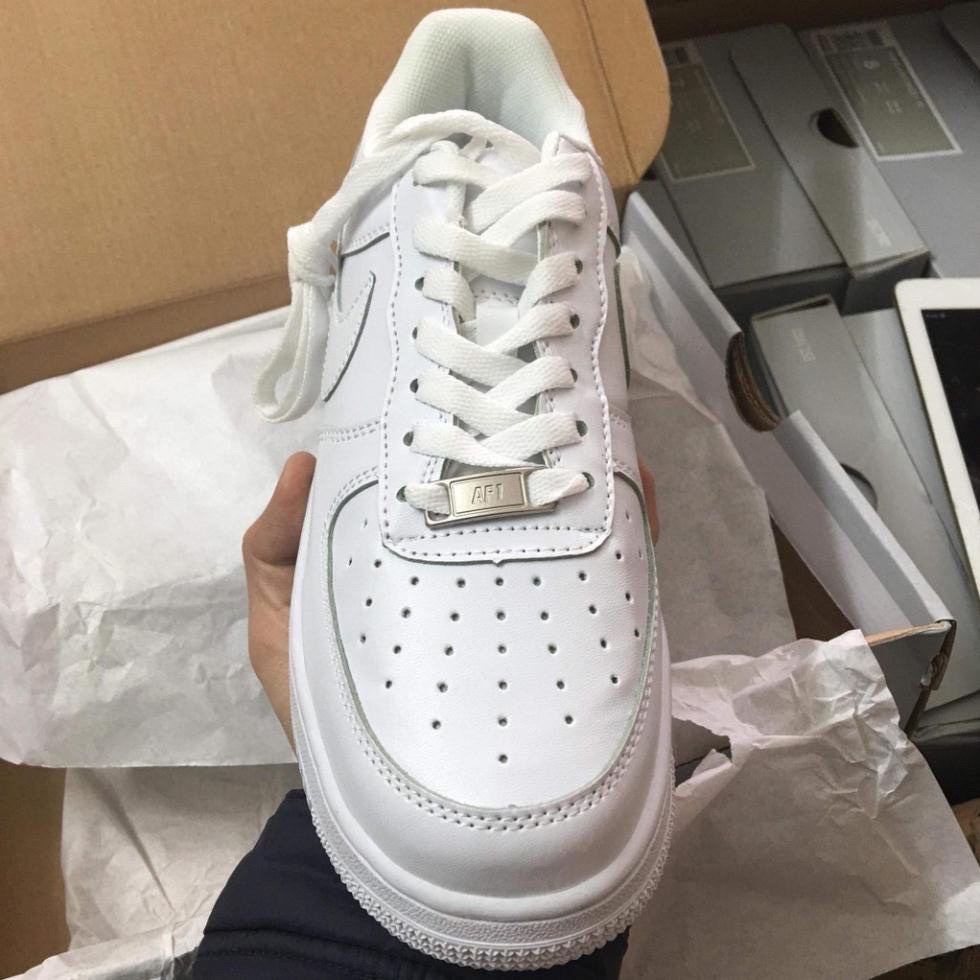 Giày Thể Thao AF1 Trắng Full, Giày sneaker Force Trắng Nam Nữ cực hot dễ phối đồ đủ box bill [Free ship] | BigBuy360 - bigbuy360.vn