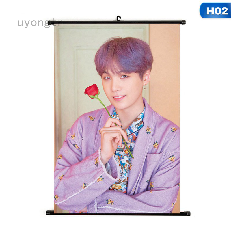 NEW BTS Poster Treo Tường In Hình Jimin V Suga Jungkook