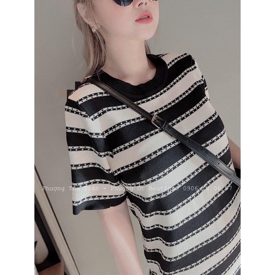 Váy mongtoghi kẻ hàng quảng châu siêu xinh