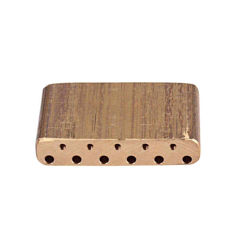 Khối Tremolo Bằng Đồng Thau Độ Cứng Cao Chống Mài Mòn Thay Thế Cho Đàn Guitar