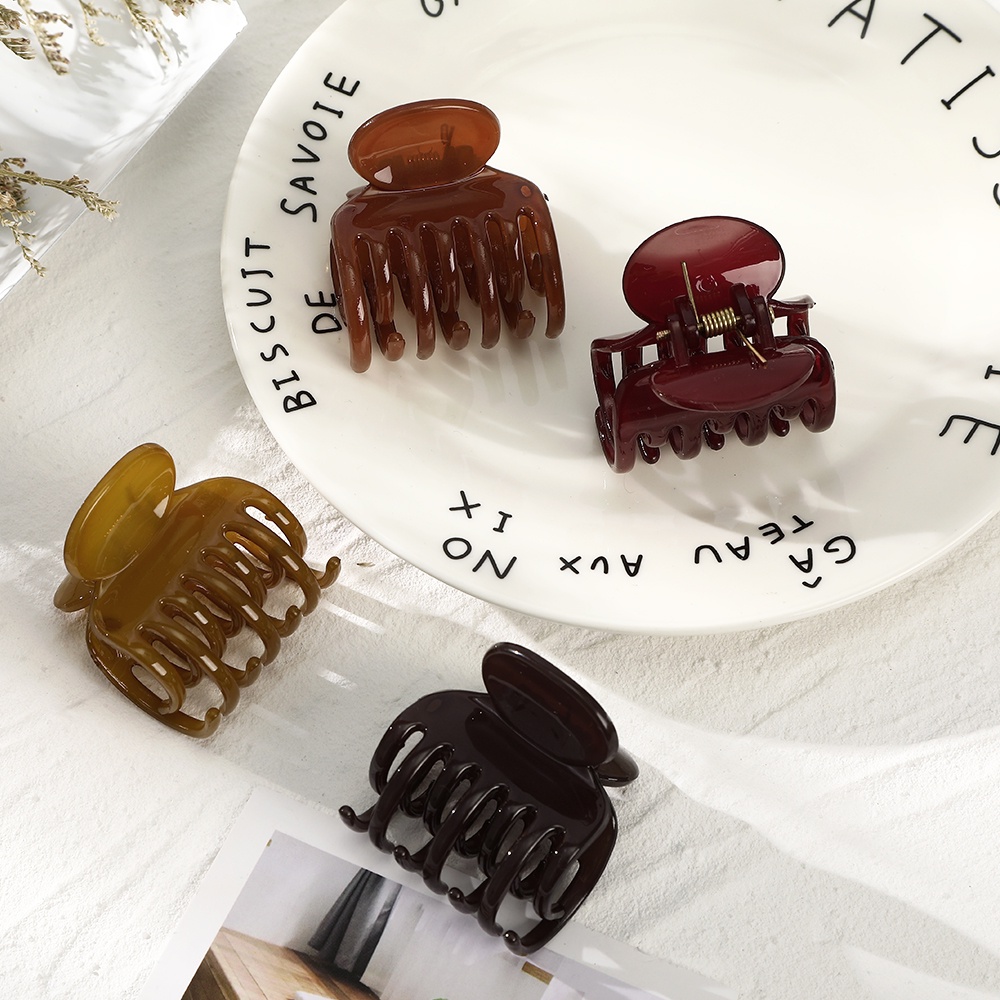 Haimeikang Kẹp tóc màu sắc ngọt ngào thiết kế tinh tế cho nữ