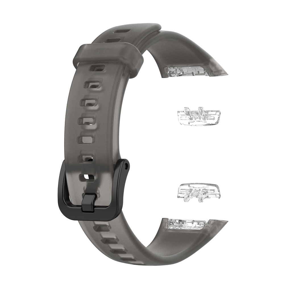 Transparent Silicone Waterproof Strap Band For Huawei band 6 pro Honor Band 6