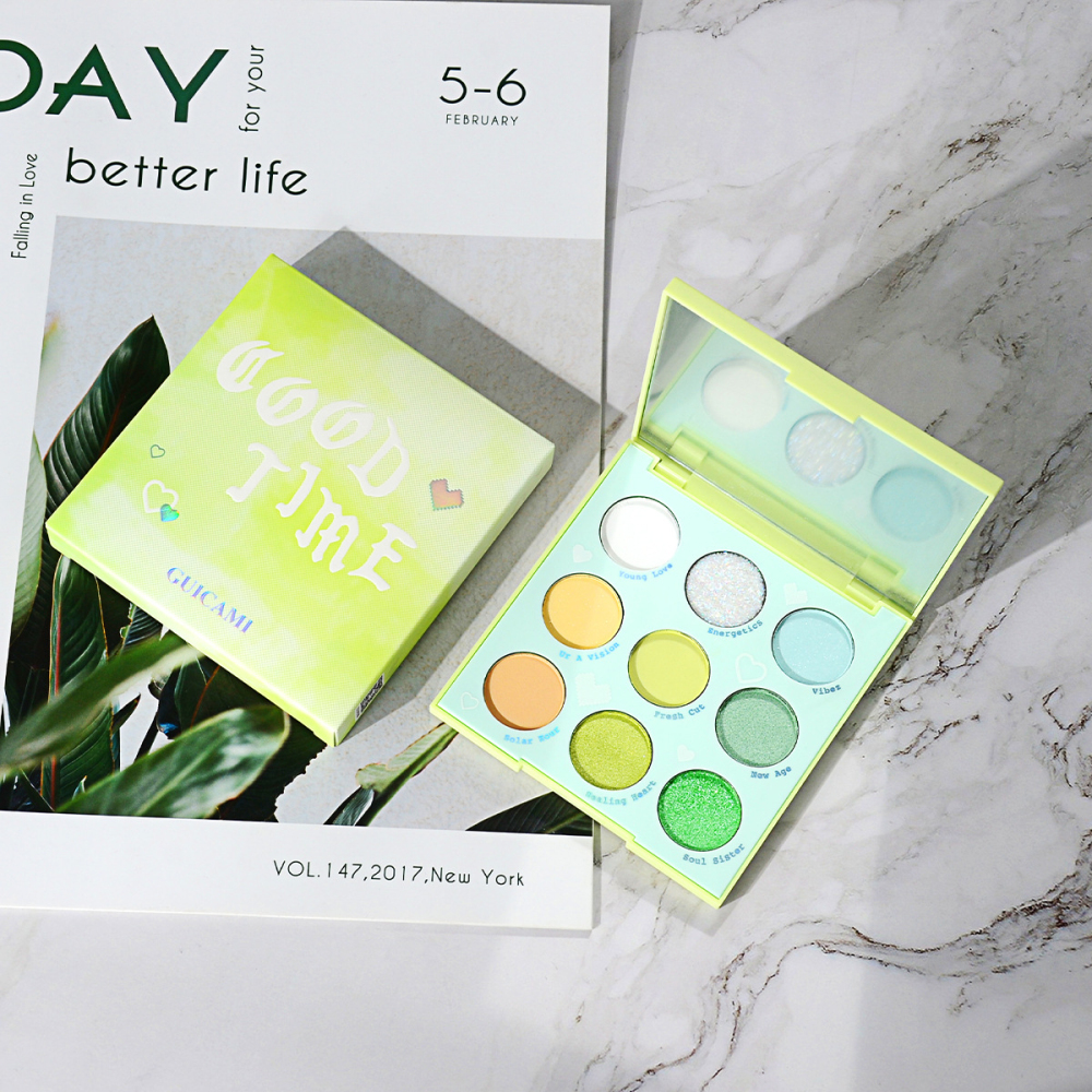 Bảng phấn mắt 9 màu nhũ và lì trang điểm chuyên nghiệp
 | BigBuy360 - bigbuy360.vn